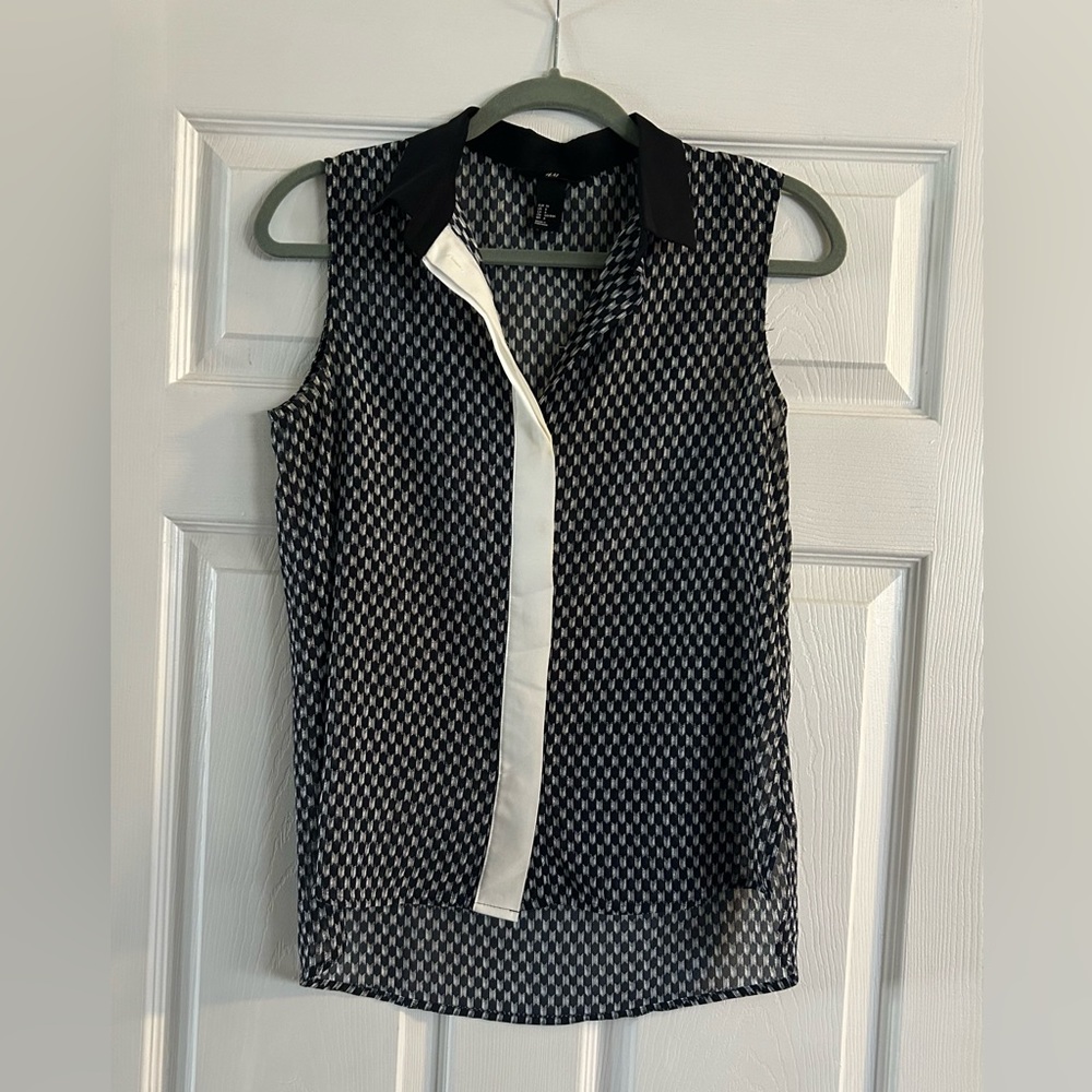 H&M patterned shell